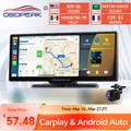 2023 k2 10.26 "Dash Cam 4k 2160p Rückfahr kamera Carplay & Android Auto GPS Navigation mit Sprach