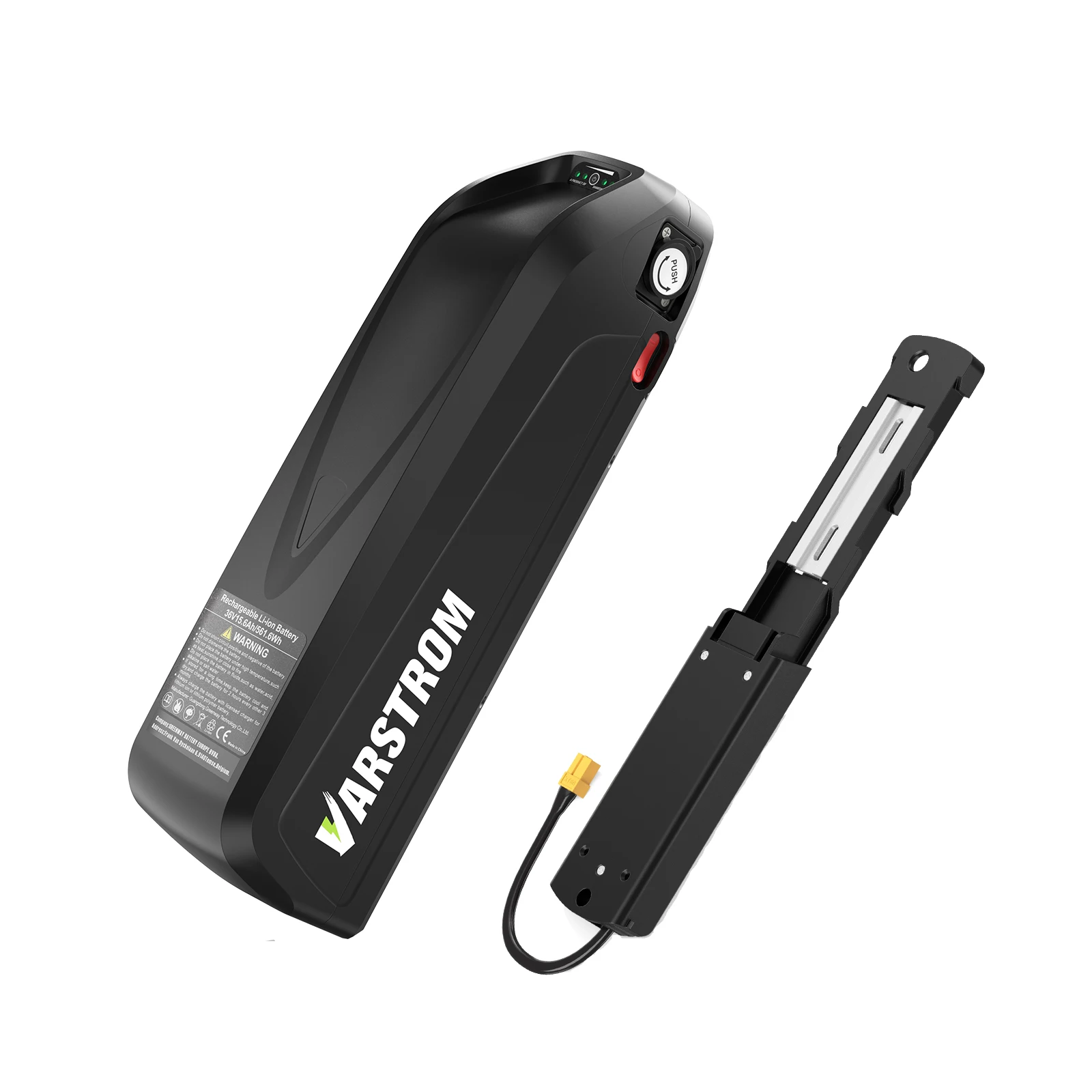 E-Bike-Batterie 48V 52V 36V Hagel 30a BMS Elektro fahrrad Unterrohr Lithium-Akku für 1500W 1000W 750W 500W 250W Motor Image