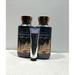 Bath & Body Works Midnight Amber Glow 3 Piece Gift Set (Two 24 Hour Moisture Daily Nourishing Body Lotion 8 fl oz and Hand Cream 1 fl oz)