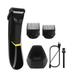 HIBRO T Liners Clippers Trimming compatible with Machine for Beard Body Trimmer For Men Electric Groin Hair Trimmer Waterproof Wet Dry Clippers Rechargeable Built In Battery Male Hygiene Razors