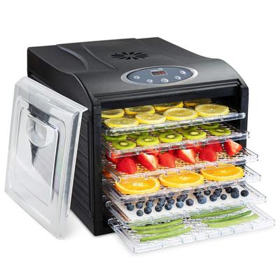 Ivation Food, Fruit & Jerky Dehydrator Machine - Black