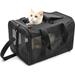 ScratchMe Pet Travel Carrier Soft Sided Portable Bag for Cats Small Dogs Kittens or Puppies Collapsible Durable Airline Approved Travel Friendly Carry Your Pet with You Safely and Comfortably