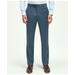 Brooks Brothers Men's Classic Fit Wool Herringbone 1818 Dress Trousers | Navy | Size 35 30