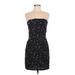 BCBGeneration Casual Dress - Mini: Black Stars Dresses - Women's Size 6