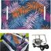 Golf Cart Seat Covers EZGO Seat Covers Microfiber Golf Cart Seat Blanket 55x32 Universal Golf Cart Seat Towel Fit for Most EZGO & 2-Person Seats Club Car