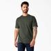 Dickies Men's Heavyweight Heathered Short Sleeve Pocket T-Shirt - Stormy Weather Heather Size 4Xl (WS450H)