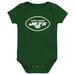 Newborn & Infant Green New York Jets Team Logo Bodysuit