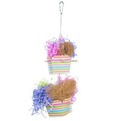 Prevue Pet Products Playfuls Baskets of Bounty Bird Toy, Small/Medium