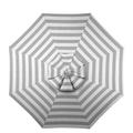 11' Patio Umbrella Replacement Canopy - Select Colors - Canvas Granite Sunbrella - Ballard Designs Canvas Granite Sunbrella - Ballard Designs