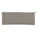 Replacement Bench Cushion Knife Edge 45x17.5 - Select Colors - Canvas Persimmon Sunbrella - Ballard Designs Canvas Persimmon Sunbrella - Ballard Designs