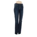 FRAME Denim Jeans - Mid/Reg Rise: Blue Bottoms - Women's Size 26