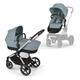 CYBEX Gold Kinderwagen EOS Lux 2-in-1, Reisesystem, Ab Geburt bis 22 kg (ca. 4 Jahre), Sky Blue