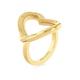 Calvin Klein ring für Damen Kollektion MINIMALISTIC HEARTS Gelbgold - 35000438C