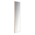 Style & Casa Modern Polished Full Length Mirrors | Wooden-Framed | 160x35 cm, Oak Effect | Wall Mirror | Long Mirror | Large Mirror | Hallway Mirror | Bedroom Wardrobes | Bathroom Mirror