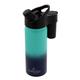 Suds2Go Portable Stainless Steel Water Bottle and Hand Wash System (20oz)- Double Walled and Vacuum Sealed with Leakproof Lid- Lightweight Design for Camping, Sports and Travel- Ocean Ombre