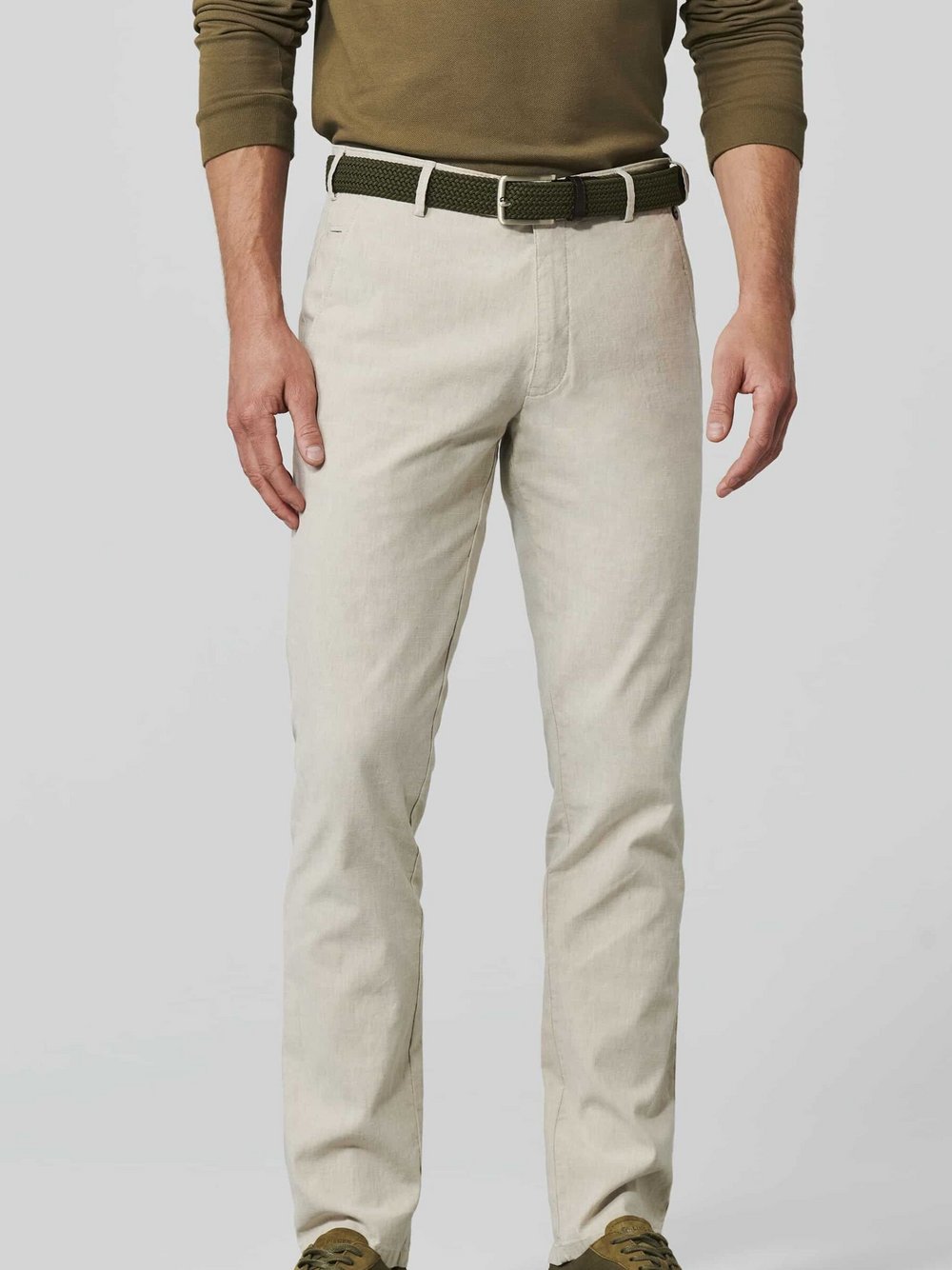 MEYER Baumwollchino Herren beige, 56 Image