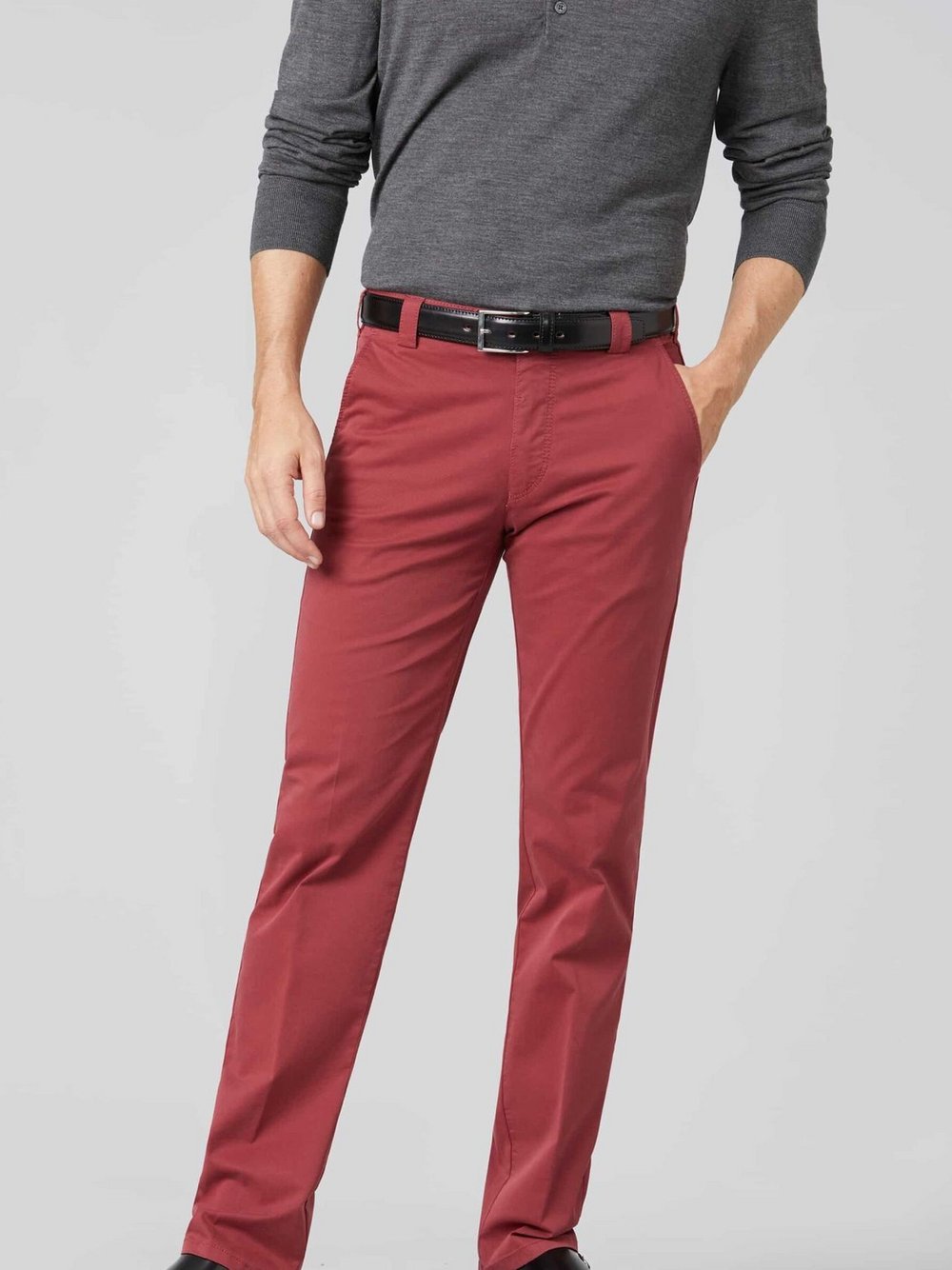 MEYER Hose Herren rot, 38-34 Image