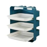 Dinnerware Sets Multi-Layer Drawer-Type Dishes Wall-Mounted Side Dishes Tableware Storage Tray