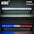 Für Trax Trx-4 Scx10 Ii Axial 91-136mm Weiß Rot Blau Metall Top Reihe Licht Ch3 Control Licht 1/10