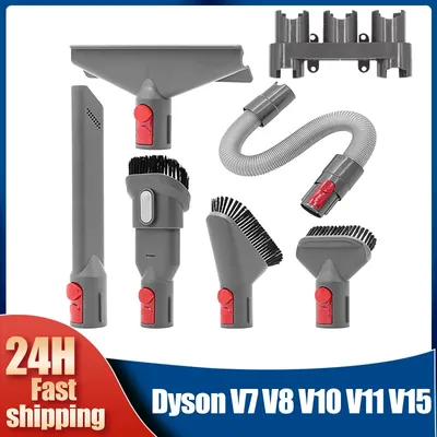 Für Dyson V7 V8 V10 V11 V12V15 Ersatzdüse Werkzeug Staubsauger Ersatzteile inklusive flexiblem Image