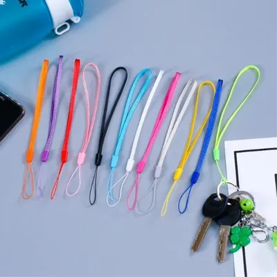 30Pcs Handy Strap Solide Nette Handgelenk Lanyard Für Schlüssel ID Karte für USB Abzeichen Halter