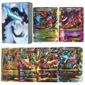 60/100Pcs Pokemon Shining Cards English Version MEGA GX Vmax TAG EX Proxy Collection Cards Toys