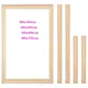 60x40CM Wood Frames For Diamond Oil Painting Picture Wall Nature Wood Canvas Factory Price Art