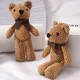 1pcs 15CM Bear Stuffed Plush Toys Baby Cute Dress Key pendant Pendant Dolls Gifts Birthday Wedding