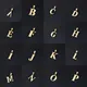 SONYA A To Z Stainless Steel 26 Letters Initial Pendant For Women Alphabet DIY Pendants Friends