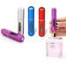 Portable Mini Refillable Perfume Empty Spray Bottle 3 Pcs Pack of 5ml Refillable Perfume Spray Multicolor Perfume Spray Scent Pump Case for Traveling and Outgoing (4)