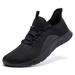ALEADER Energycloud Slip On Shoes Women Tennis Walking Shoes Fashion Sneakers for Running Workout Sport Hands Free Lightweight Casual All Black Size 7.5 US