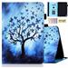 K-Lion Cute Synthetic Leather Case for Amazon Kindle Fire Max 11 Tablet Case (13th Gen 2023 Release) Auto Sleep Wake Smart Case Fold Stand Kindle Fire Max 11 Flip Cover Butterflies Tree