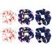 Soft Elastic Hair Bands Scrunchies for Women Girls Ponytail Holders Hair Accessories Party Headwear Great Gift Christmas Scrunchies