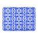 LADDKE Portuguese Azulejo Tiles Blue and White Gorgeous Patterns for Cases Smartphones Towels Linens Doormat Floor Rug Bath Mat 23.6x15.7 inch