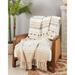 Textured Tides Woven Stripe Throw Blanket