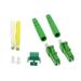 ACCL LC/APC Singlemode Duplex Connector 2mm Green (10pack) 1 Pack