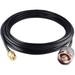 ELECTCHN Low Loss Coaxial RG58 Extension Cable N-Type Male to SMA Male Coax Wire for 3G/4G/5G/LTE/ADS-B/Ham/GPS/WiFi/RF Radio to Antenna or Surge Arrester