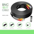CJP-Geek 65FT BNC Extension Cable All-in-One PVC Material CCTV Cable BNC Extension Surveillance Camera Wire Replacement For Security Camera CCTV DVR Surveillance System