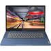 Lenovo Chromebook 3 laptop 14 Inch FHD Touchscreen MediaTek MT8186 4GB RAM 64GB eMMC Webcam WiFi 6 Bluetooth USB Type-C Chrome OS Long Battery Life Abyss Blue