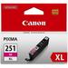 Canon 6450B001 (Cli-251Xl) Chromalife100+ High-Yield Ink Magenta - in Retail Packaging