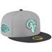 Men's New Era Gray/Graphite Los Angeles Rams Aqua Pop 59FIFTY Fitted Hat