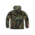 Outdoorjacke BRANDIT "Herren Summer Pull Over Jacket" Gr. XL, grün (flecktarn) Herren Jacken Outdoorjacken