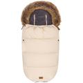 Fußsack FILLIKID "Manaslu Winterfußsack, ivory" weiß (ivory) Baby Fußsäcke Zubehör für Kinderwagen