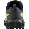 Trailrunningschuh SALOMON "SENSE RIDE 5 GORE-TEX", Gr. 44,5, grau (grau, grün), Textil, Synthetik, sportlich, Schuhe, wasserdichte Trailrunningschuhe