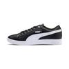 Sneaker PUMA "SMASH WNS V2 L", Gr. 40, schwarz-weiß (puma schwarz, puma weiß), Leder, Synthetik, sportlich, Schuhe Sneaker low Retrosneaker Skaterschuh