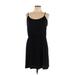 Old Navy Casual Dress - Mini: Black Solid Dresses - Women's Size Large