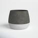 Joss & Main Evaline Ash Ceramic Pot Planter Ceramic | 7.6 H x 9 W x 9 D in | Wayfair 54F46616ACB742219162400C46BFDBC4