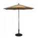 Joss & Main Manford Ausonio 7.5' x 7.5' Octagonal Market Umbrella in Brown | 97.5 H in | Wayfair ABC8A41CA5EE40D38EAD07249BD8EBA1