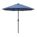 Joss & Main Stevie 108" Market Umbrella Metal in Blue/Navy | Wayfair 1673995F3AB249F09A1B4FD481D2DB78
