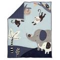 Lambs & Ivy 3 - Piece Crib Bedding Set Cotton Blend in Gray | Wayfair 737003V